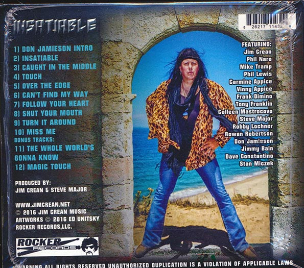 Jim Cream - Insatiable (CD)