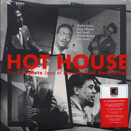 Charlie Parker, Dizzy Gillespie, Bud Powell, Charles Mingus, Max Roach - Hot House: The Complete Jazz At Massey Hall Recordings (Live 1953) (ltd. ed.) (3xLP) (box set) (LP) - PureSound Records