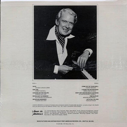 Hamish Menzies - Jazz Tracks (1980 FIRST PRESS) (LP) - PureSound Records