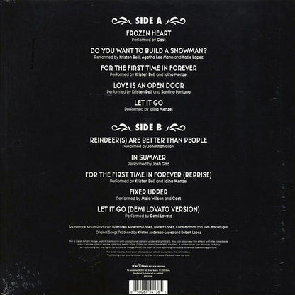 Various - Frozen: The Songs (zeotrope vinyl) (LP)