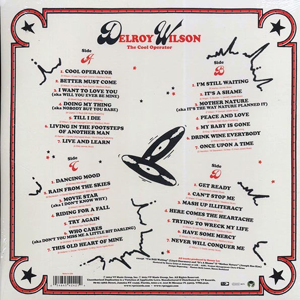 Delroy Wilson - Cool The Operator (28 tracks) (LP)