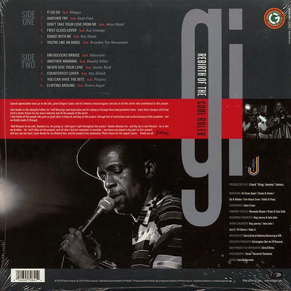 Gregory Isaacs - Rebirth Of The Cool Ruler (LP) - PureSound Records
