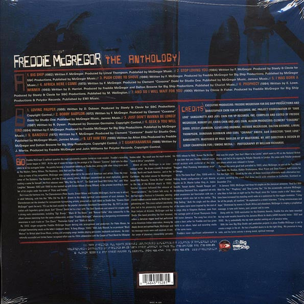 Freddie McGregor - The Anthology (LP) - PureSound Records