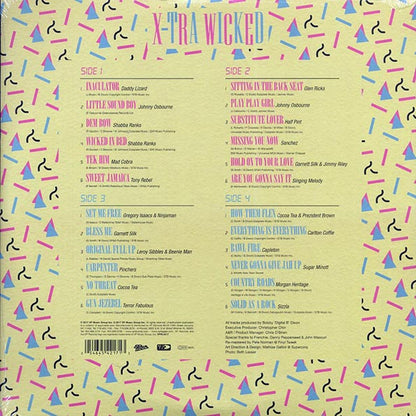 Bobby Digital, Johnny Osbourne, Shabba Ranks, Half Pint, Garnett Silk, Daddy Lizard, Cocoa Tea, Etc. - X-Tra Wicked (LP) - PureSound Records