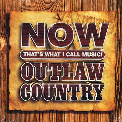 Chris Stapleton, Jamey Johnson, The Charlie Daniels Band, Johnny Cash, Merle Haggard, Etc. - Now That's What I Call Outlaw Country (2xLP) (LP) - PureSound Records