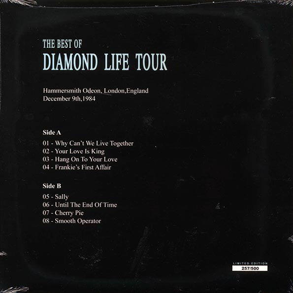 Sade - Live In London: The Best Of Diamond Life Tour (LP)
