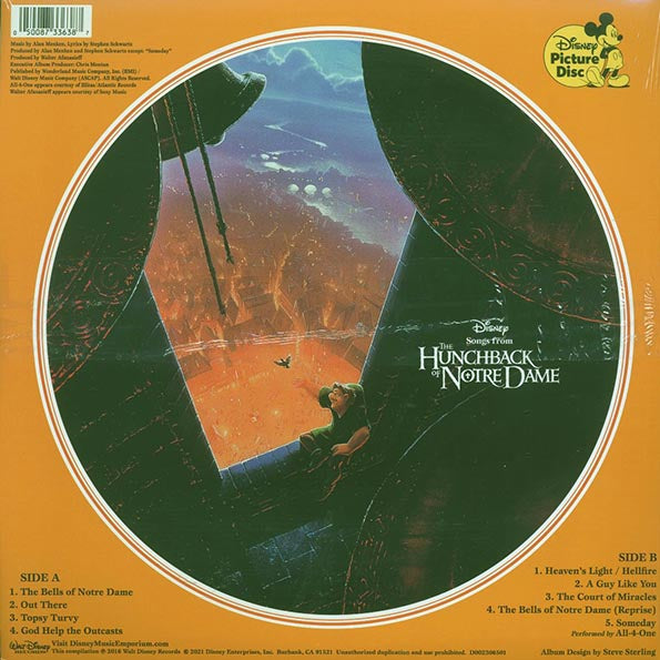 Various - Songs From The Hunchback Of Notre Dame (LP)