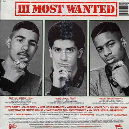 III Most Wanted - III Most Wanted (1989 PRESS) (LP) - PureSound Records