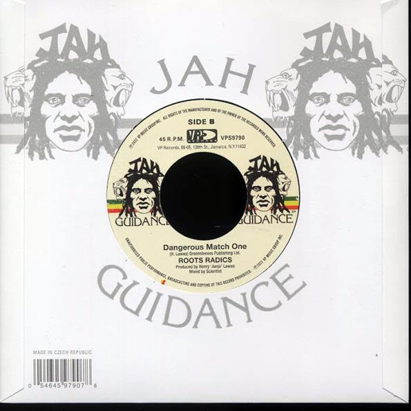 Johnny Osbourne - Love Is Universal  /  The Roots Radics - Dangerous Match One (7")