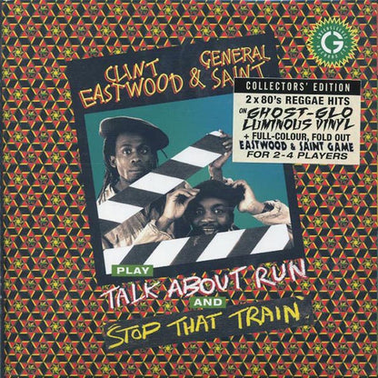 Clint Eastwood & General Saint - Stop That Train  /  Clint Eastwood & General Saint - Talk About Run (ghost-glo luminous vinyl)