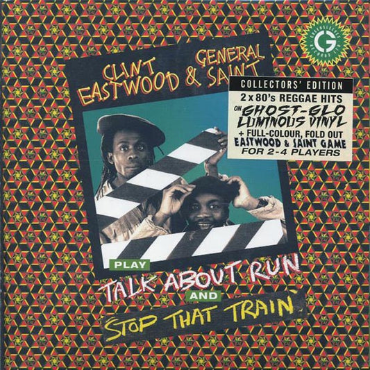 Clint Eastwood & General Saint - Stop That Train  /  Clint Eastwood & General Saint - Talk About Run (ghost-glo luminous vinyl)