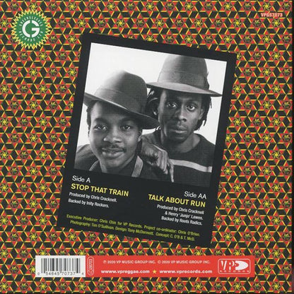 Clint Eastwood & General Saint - Stop That Train  /  Clint Eastwood & General Saint - Talk About Run (ghost-glo luminous vinyl)