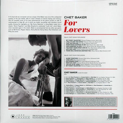 Chet Baker - For Lovers (ltd. ed.) (LP) - PureSound Records