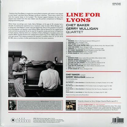 Chet Baker-Gerry Mulligan Quartet - Line For Lyons (ltd. ed.) (LP) - PureSound Records