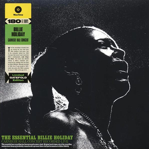 Billie Holiday - The Essential Billie Holiday: Carnegie Hall Concert Recorded Live (ltd. ed.) (LP) - PureSound Records