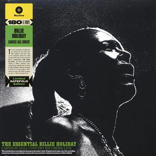 Billie Holiday - The Essential Billie Holiday: Carnegie Hall Concert Recorded Live (ltd. ed.) (LP) - PureSound Records