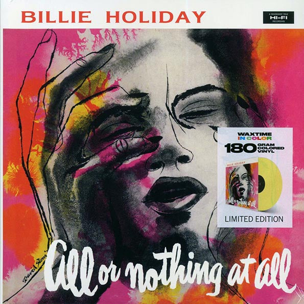 Billie Holiday - All Or Nothing At All (ltd. ed.) (180g) (yellow vinyl) (LP) - PureSound Records