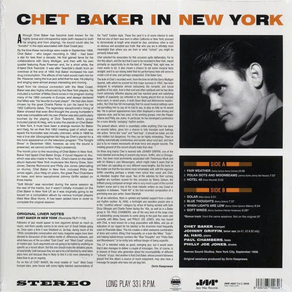 Chet Baker - In New York (+bonus track) (ltd. ed.) (LP) - PureSound Records