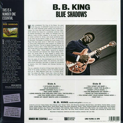 BB King - Blue Shadows: Outstanding Recordings 1951-1962 (ltd. ed.) (LP) - PureSound Records