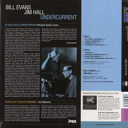 Bill Evans, Jim Hall - Undercurrent (+2 bonus tracks) (ltd. ed.) (180g) (LP) - PureSound Records