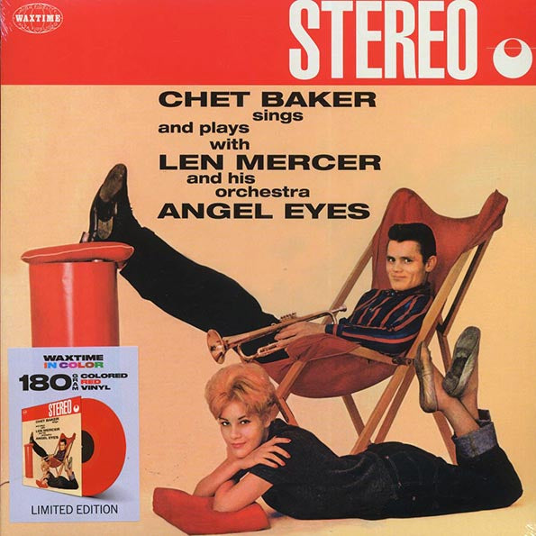 Chet Baker, Len Mercer & His Orchestra - Sings And Plays With Len Mercer And His Orchestra: Angel Eyes (+bonus track) (ltd. ed.) (180g) (LP) - PureSound Records