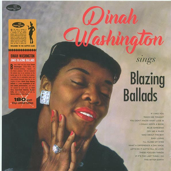 Dinah Washington - Sings Blazing Ballads (ltd. ed.) (LP) - PureSound Records