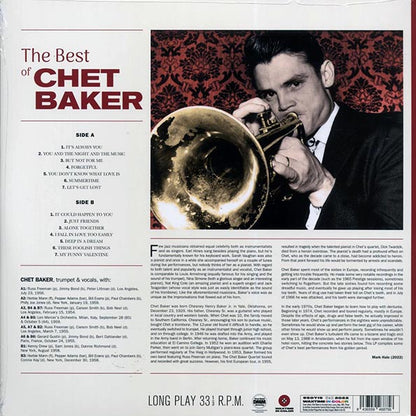 Chet Baker - The Best Of Chet Baker (ltd. ed.) (180g) (LP) - PureSound Records