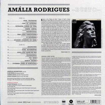Amalia Rodrigues - Busto (+6 bonus tracks) (ltd. ed.) (LP) - PureSound Records