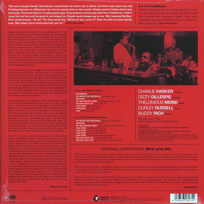 Charlie Parker, Dizzy Gillespie - Bird And Diz (ltd. ed.) (180g) (LP) - PureSound Records