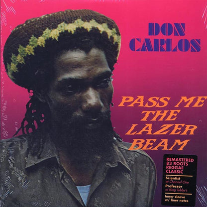 Don Carlos - Pass Me The Lazer Beam (LP) - PureSound Records