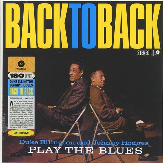 Duke Ellington, Johnny Hodges - Back To Back (+bonus track) (ltd. ed.) (LP) - PureSound Records