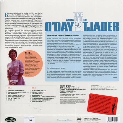 Anita O'Day, Cal Tjader - Time For 2 (ltd. ed.) (LP) - PureSound Records