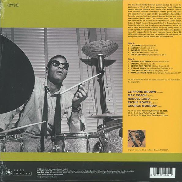 Clifford Brown, Max Roach - Study in Brown (+2 bonus tracks) (ltd. ed.) (LP) - PureSound Records