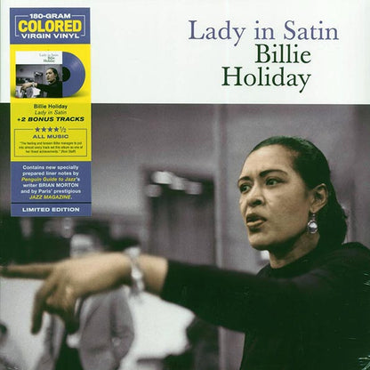 Billie Holiday - Lady In Satin (+3 bonus tracks) (ltd. ed.) (180g) (LP) - PureSound Records