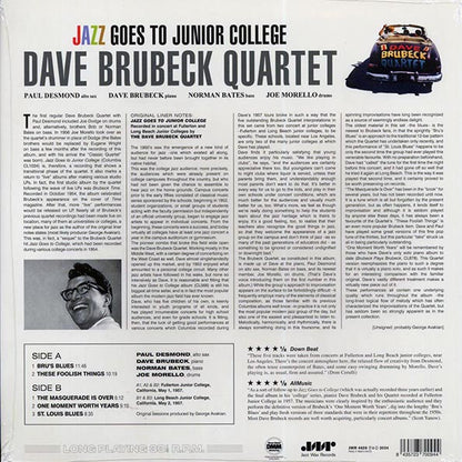 Dave Brubeck Quartet - Jazz Goes To Junior College (ltd. ed.) (LP) - PureSound Records
