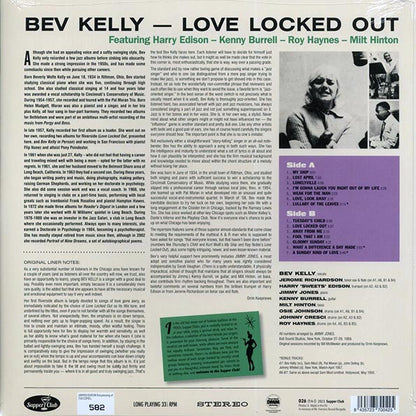 Bev Kelly - Love Locked Out (+3 bonus tracks) (ltd. ed.) (LP) - PureSound Records