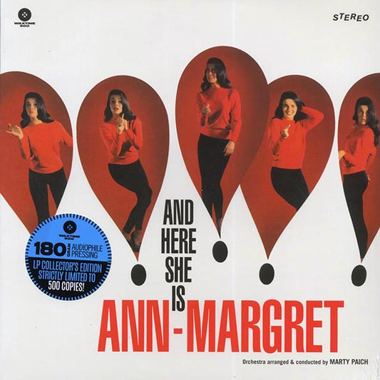 Ann Margret - And Here She Is (+2 bonus tracks) (ltd. ed.) (LP) - PureSound Records