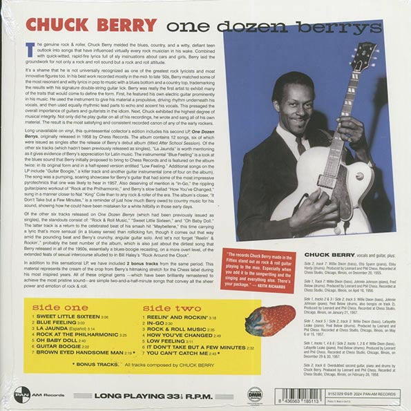 Chuck Berry - One Dozen Berrys (ltd. ed.) (LP) - PureSound Records