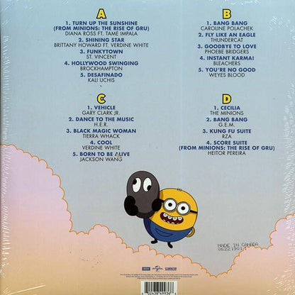 Diana Ross, Tame Impala, Brittany Howard, St. Vincent, Etc. - Minions: The Rise Of Gru Original Motion Picture Soundtrack (2xLP) (LP) - PureSound Records