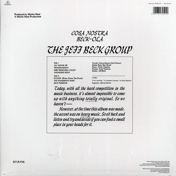 Jeff Beck Group - Beck-Ola (LP) - PureSound Records
