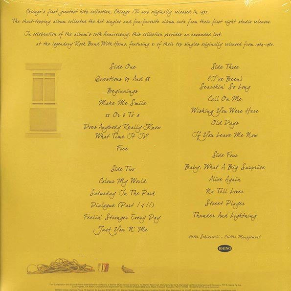 Chicago - Chicago IX 50th Anniversary Expanded Greatest Hits (50th Anniv. Ed.) (+bonus tracks) (2xLP) (LP) - PureSound Records