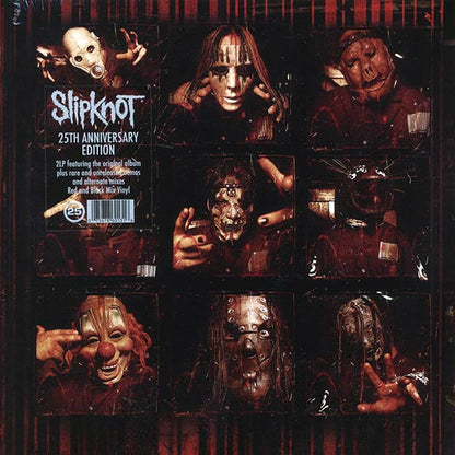 Slipknot - Slipknot (25th Anniv. Ed.) (+13 bonus tracks) (ltd. ed.) (2xLP) (red/black vinyl) (LP)