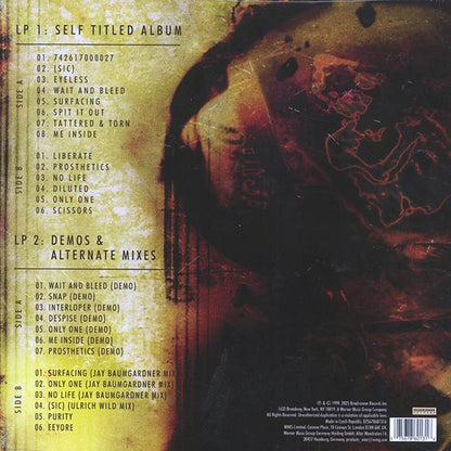 Slipknot - Slipknot (25th Anniv. Ed.) (+13 bonus tracks) (ltd. ed.) (2xLP) (red/black vinyl) (LP)