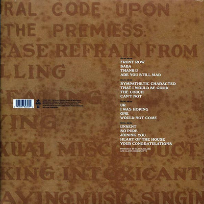 Alanis Morissette - Supposed Former Infatuation Junkie: The Thank U Edition (ltd. ed.) (2xLP) (LP) - PureSound Records