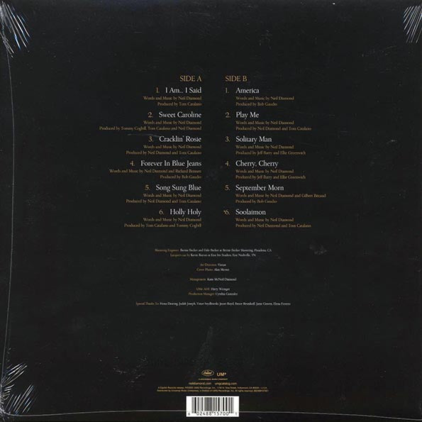 Neil Diamond - All-Time Greatest Hits (LP) - PureSound Records