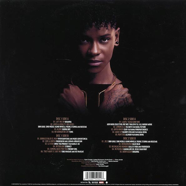 Rihanna, Burna Boy, Tems, Future, Etc. - Music From And Inspired By Black Panther: Wakanda Forever (2xLP) (LP)