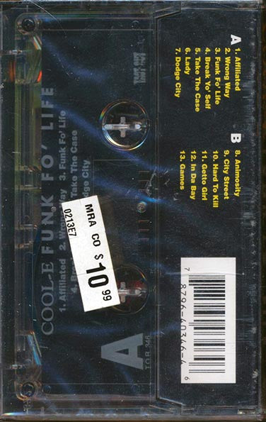 Cool-E - Funk Fo' Life (TAPE) - PureSound Records