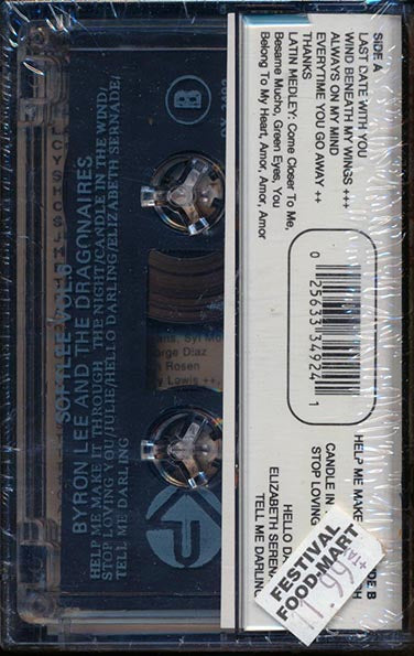 Byron Lee And The Dragonaires - Soft Lee Volume 6 (TAPE) - PureSound Records