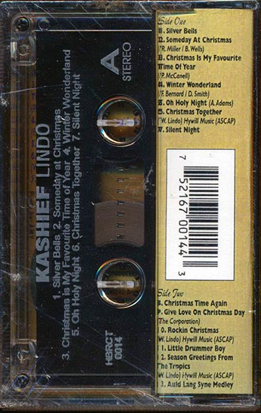Kashief Lindo - Sings Christmas (TAPE) - PureSound Records