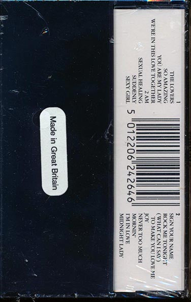Teddy Pendergrass, Al Jarreau, Marvin Gaye, Luther Vandross, Etc. - The Lovers (TAPE) - PureSound Records